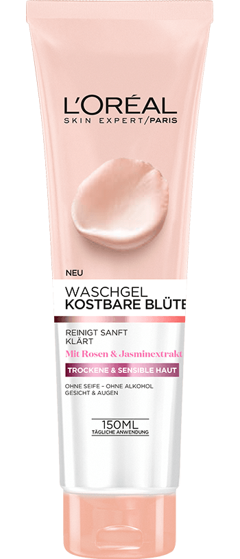 Gesichtsreinigung Kostbare Bluten Waschgel Packshot